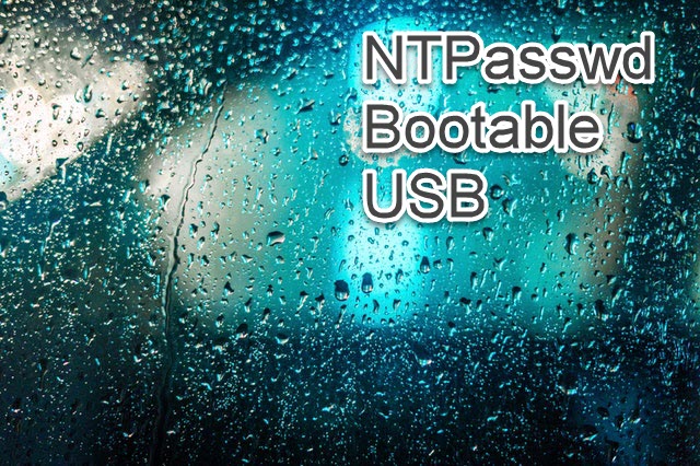 How to Create an NTPasswd Bootable USB Drive